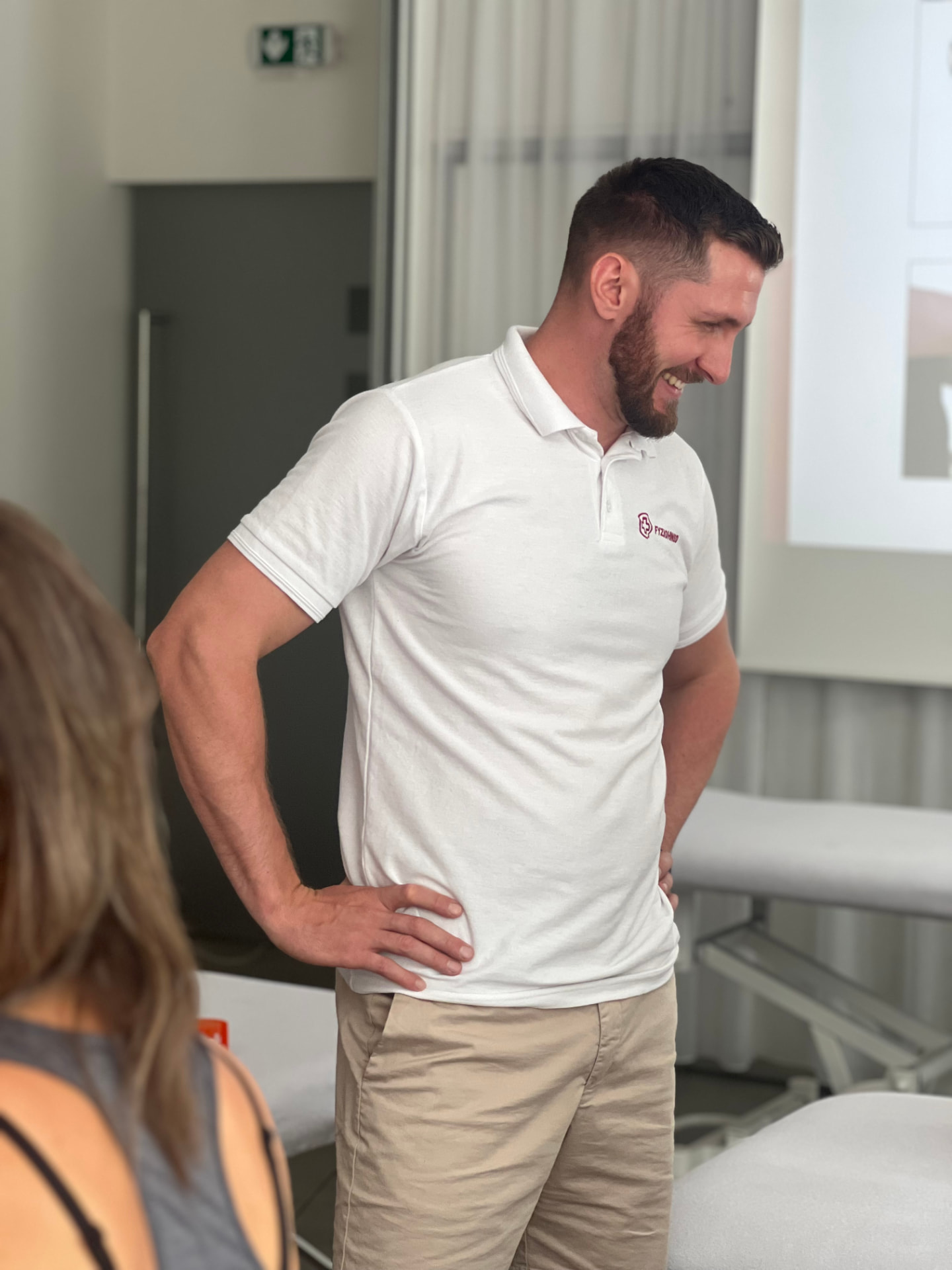 Mgr. Jakub Remer při workshopu s účastníky